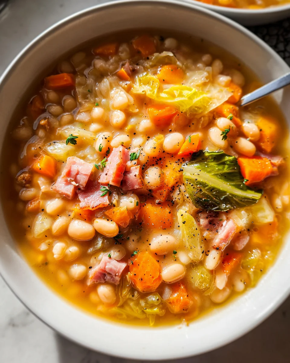 Ham and Bean Soup Recipe 20 Ham