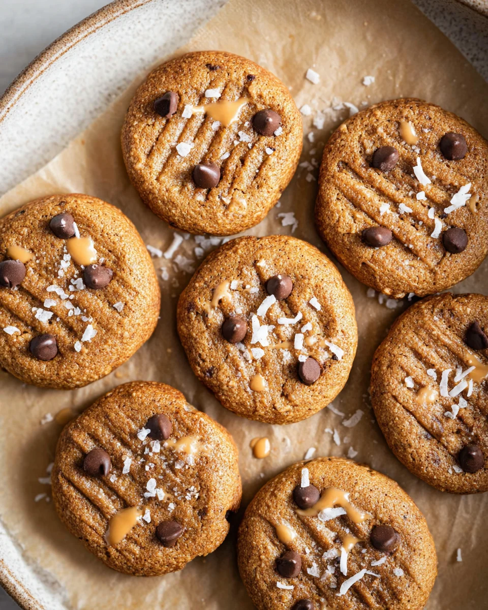 Healthy Peanut Butter Banana Cookies