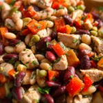 High-Protein Dense Bean Salad with Chicken 21 High-Protein Dense Bean Salad with Chicken