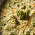 High Protein Broccoli Cheddar Soup