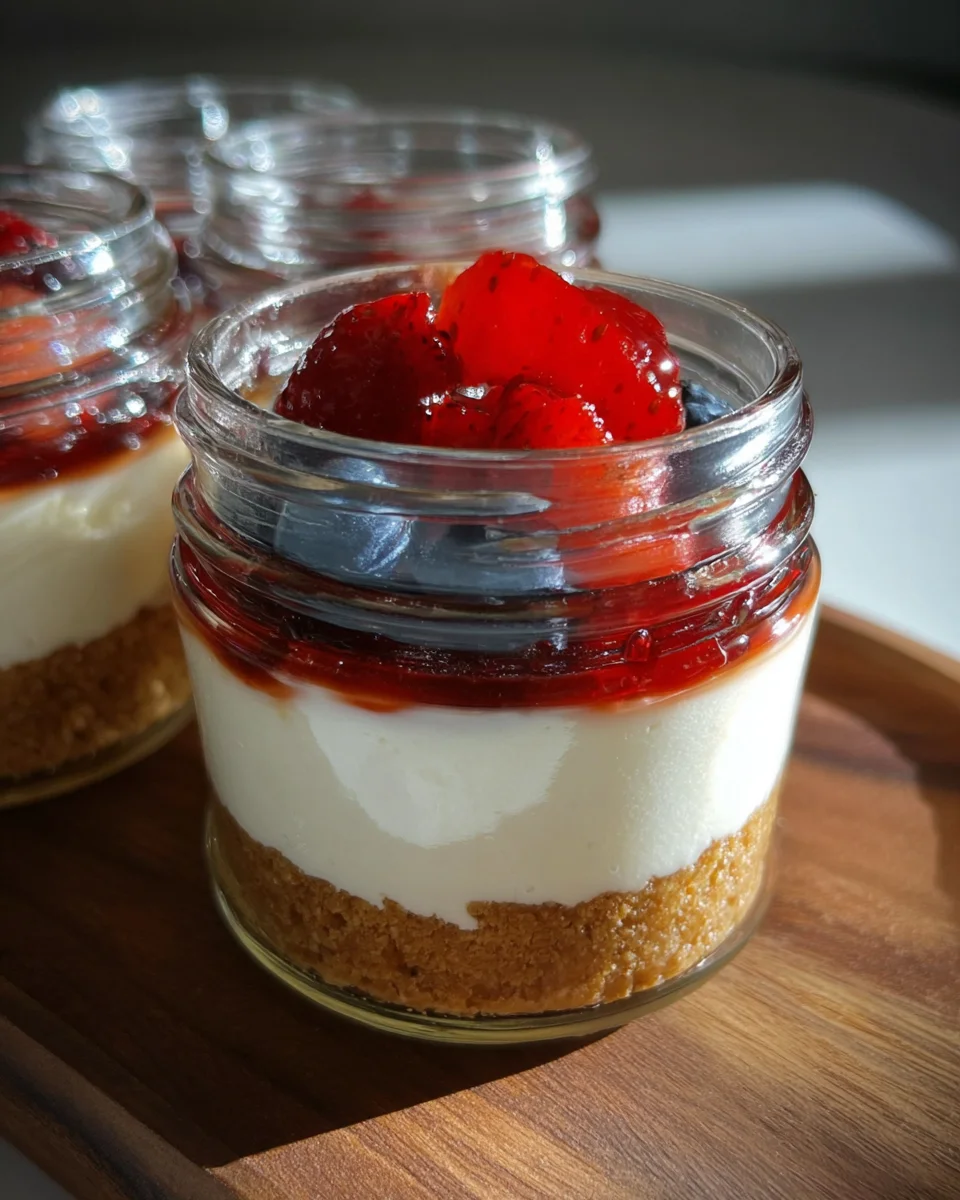 High Protein Cheesecake Jars 16 High