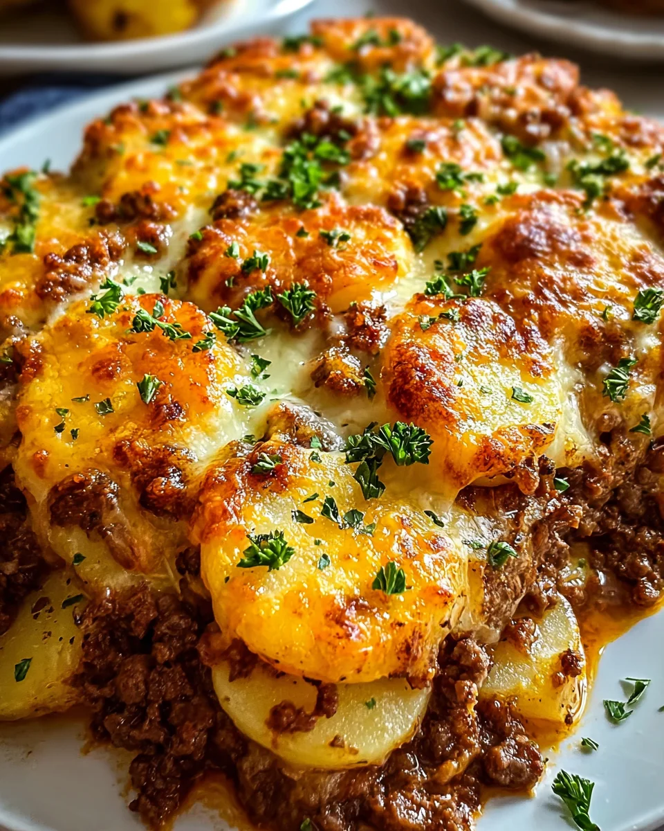 Hobo Casserole Ground Beef