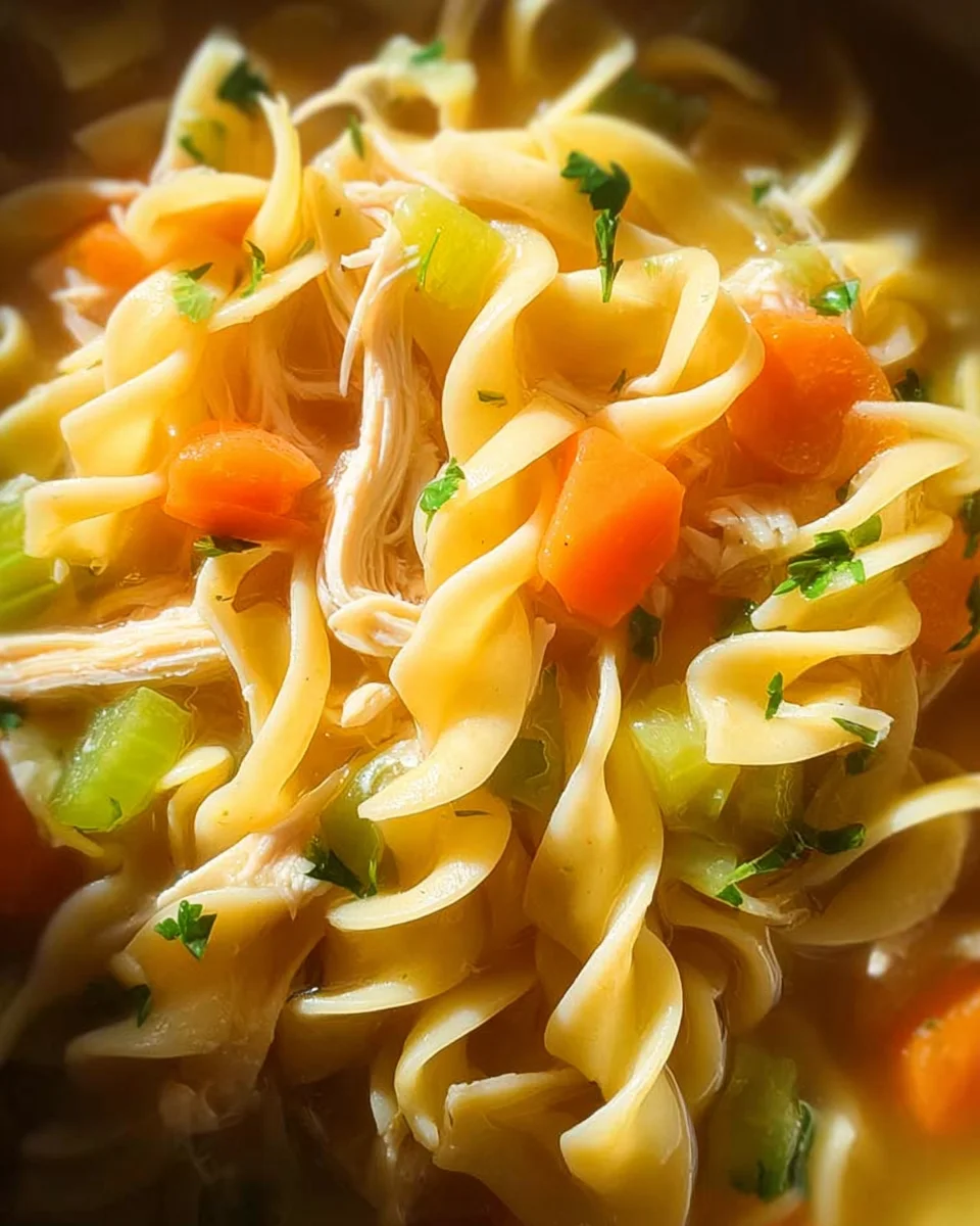 Homemade Chicken Noodle Soup