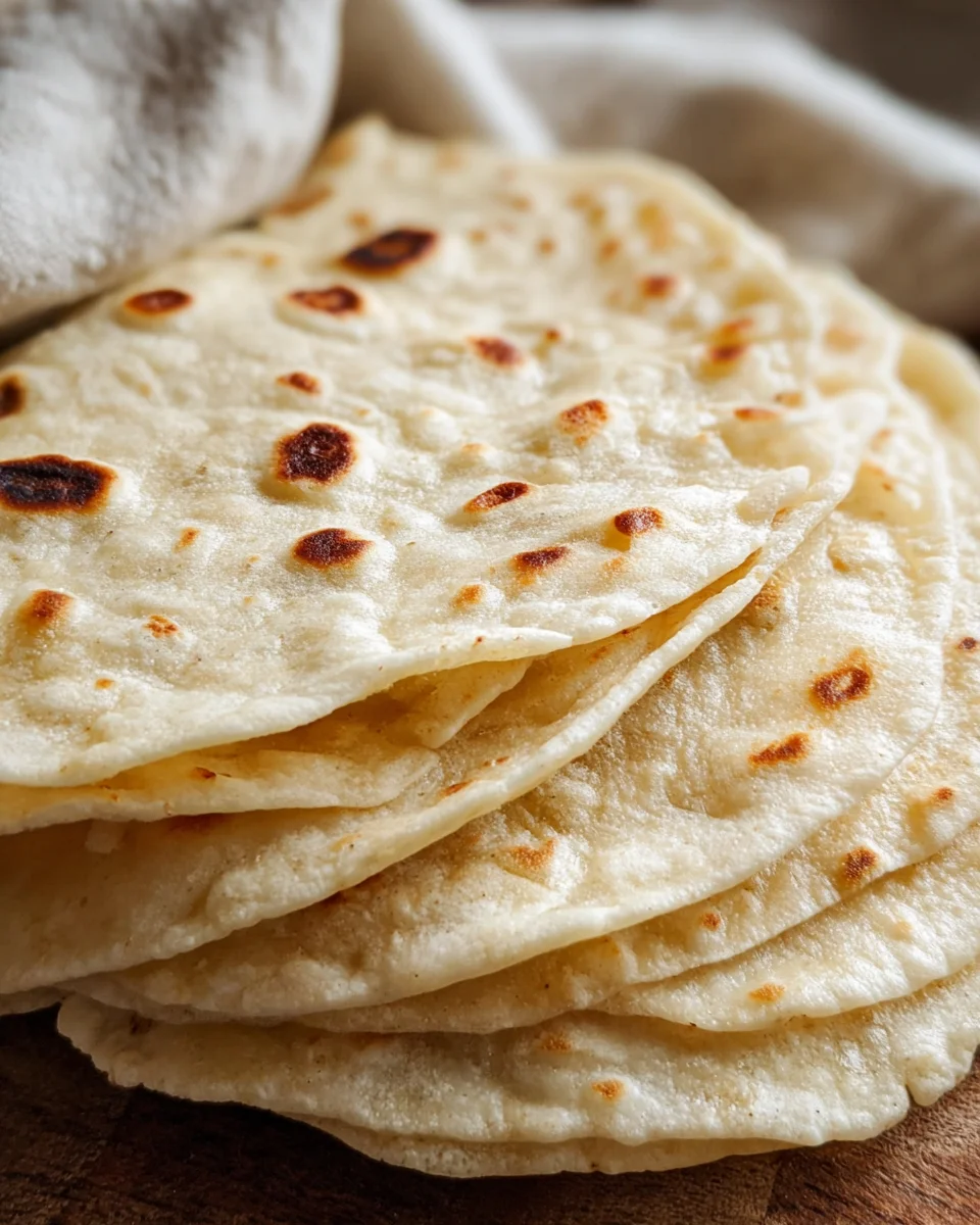 Homemade Flour Tortillas