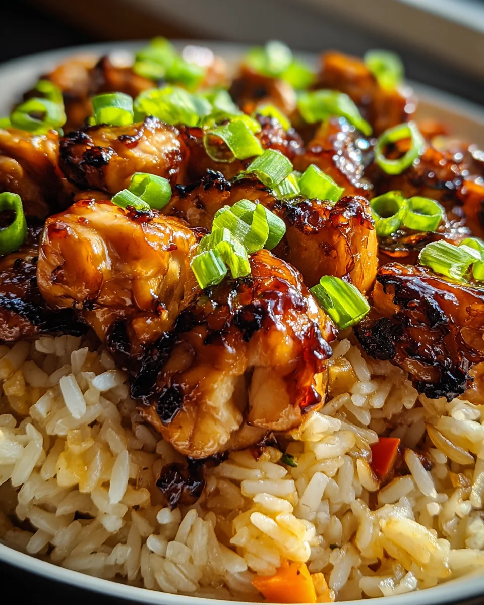 Honey BBQ Chicken Rice 25 Honey