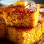 Honey Butter Sweet Potato Cornbread