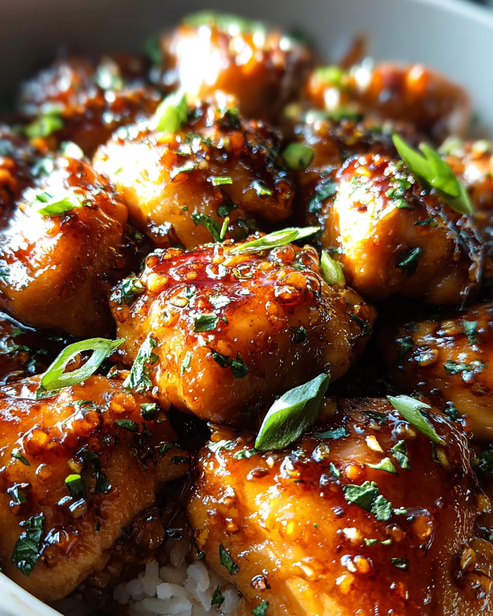 Honey Garlic Chicken Recipe