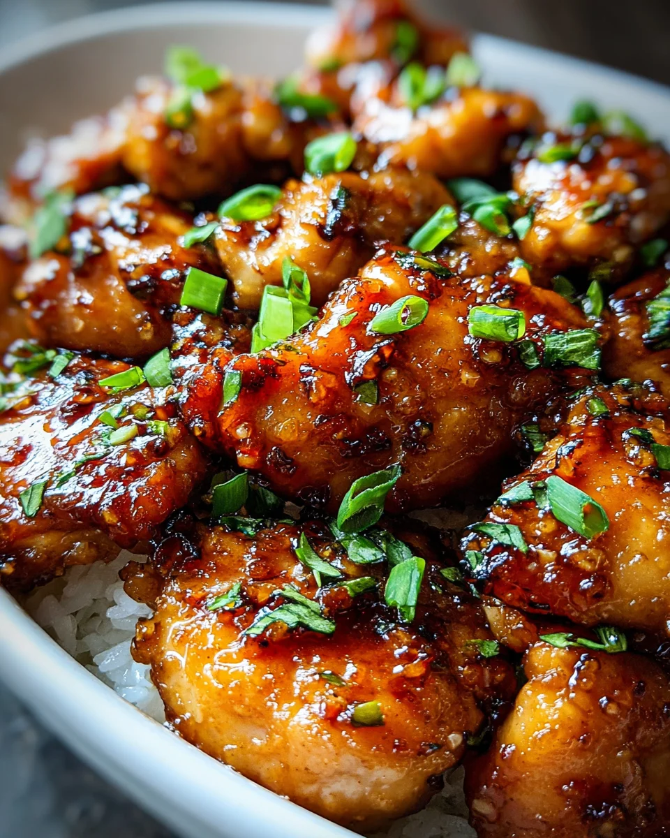 Honey Garlic Chicken Recipe 18 Honey