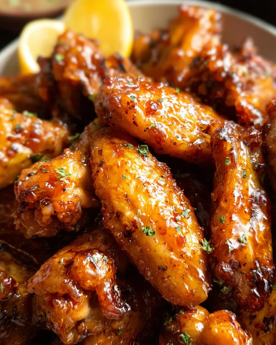 Honey Lemon Pepper Wings