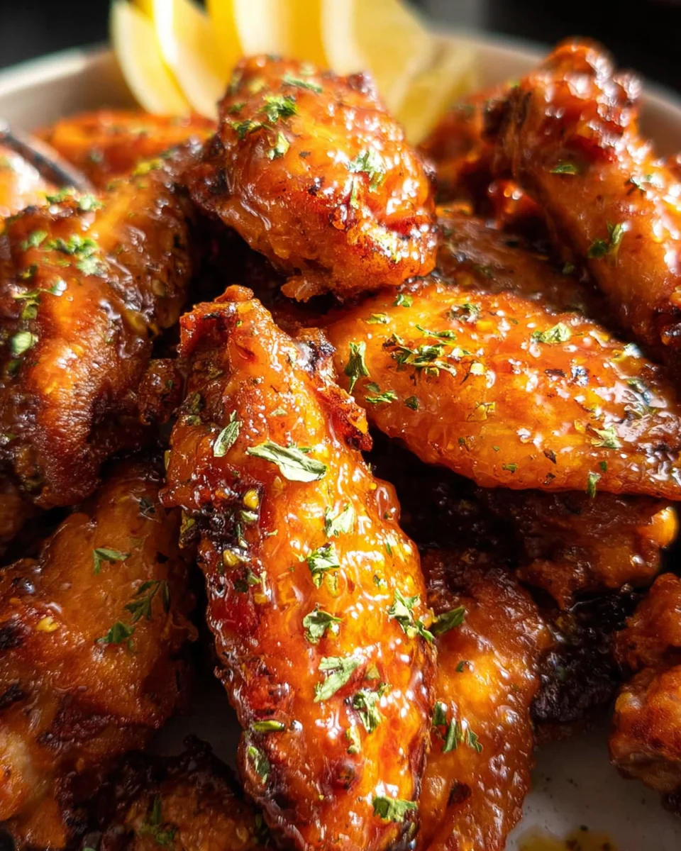 Honey Lemon Pepper Wings 25 Honey