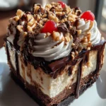 Hot Fudge Sundae Brownie Cheesecake 32 Hot Fudge Sundae Brownie Cheesecake