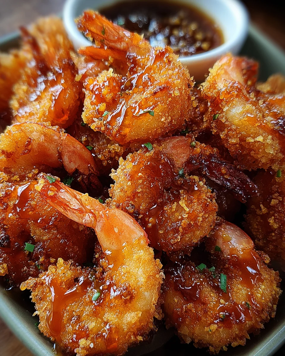 Hot Honey Fried Shrimp