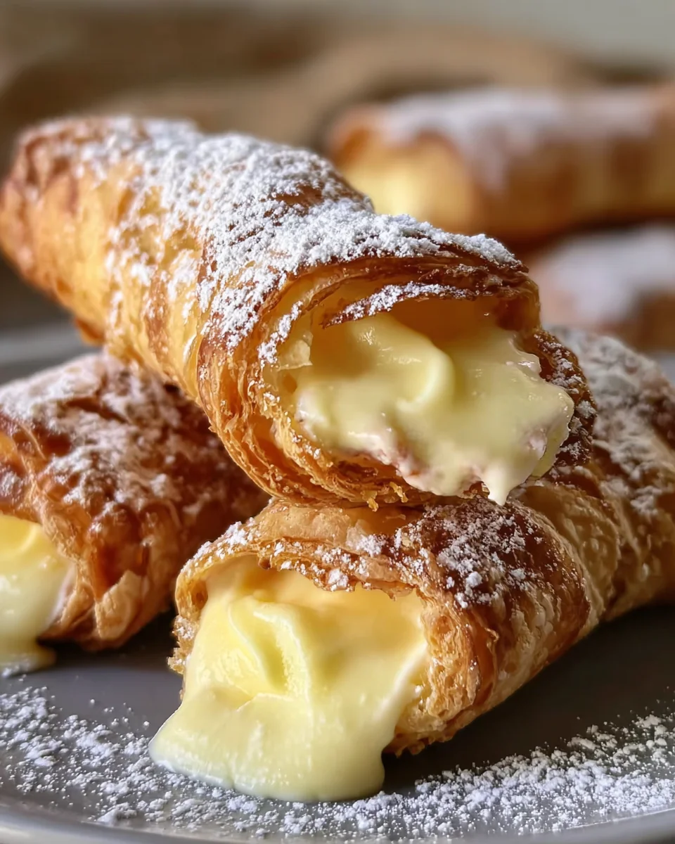 Italian Cream Stuffed Cannoncini 20 Italian