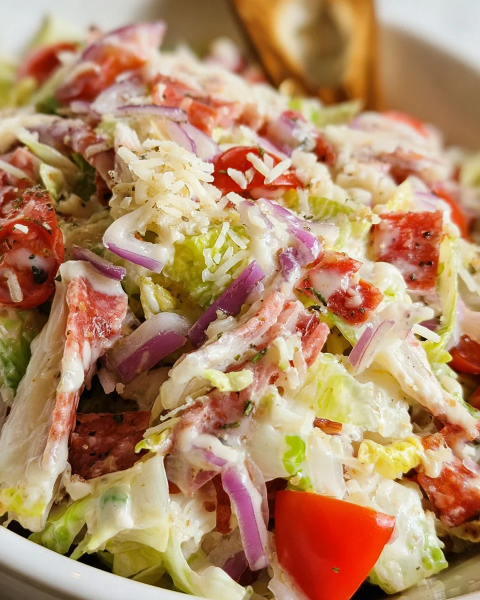 Italian Grinder Salad (Chopped Sub Salad) 27 Italian