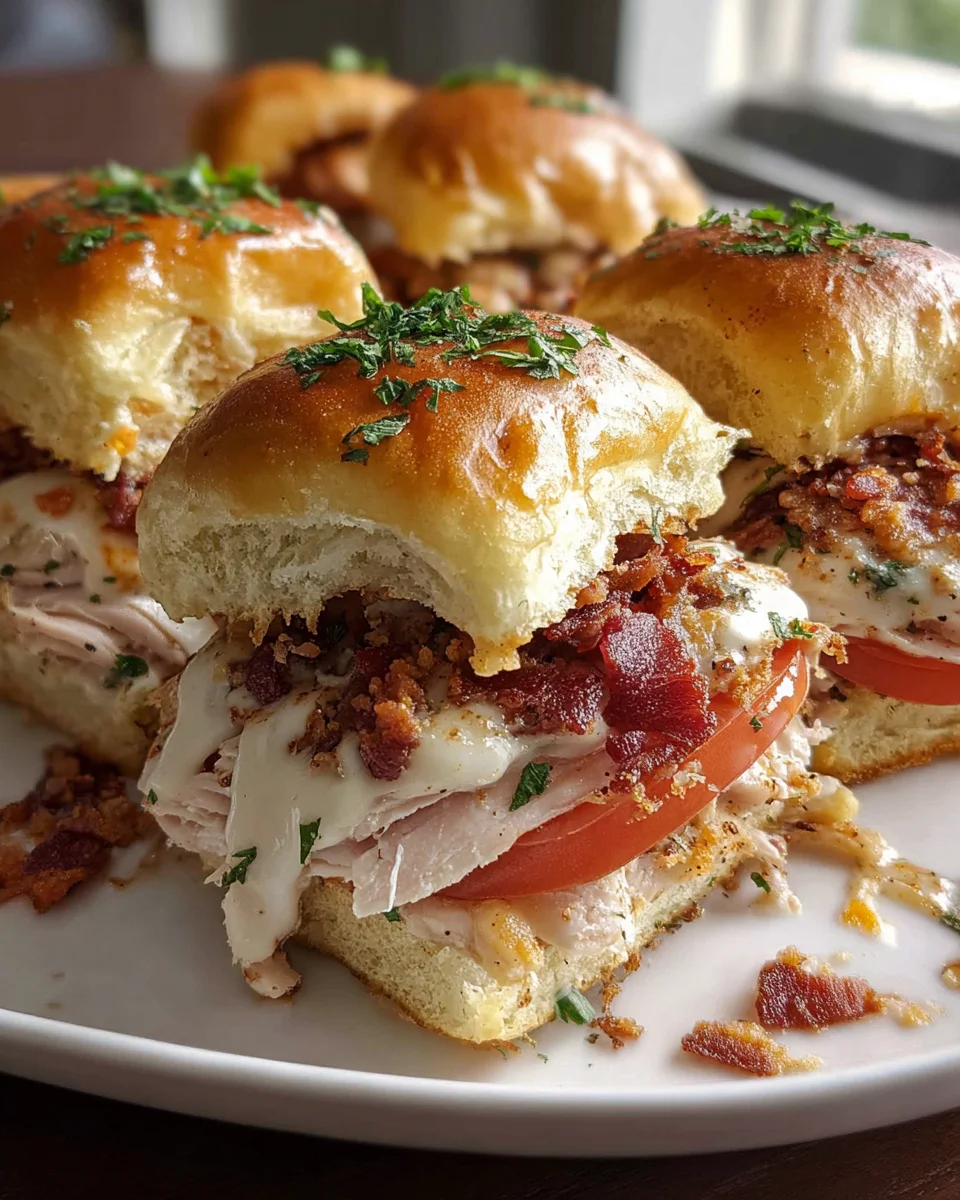 Kentucky Hot Brown Sliders