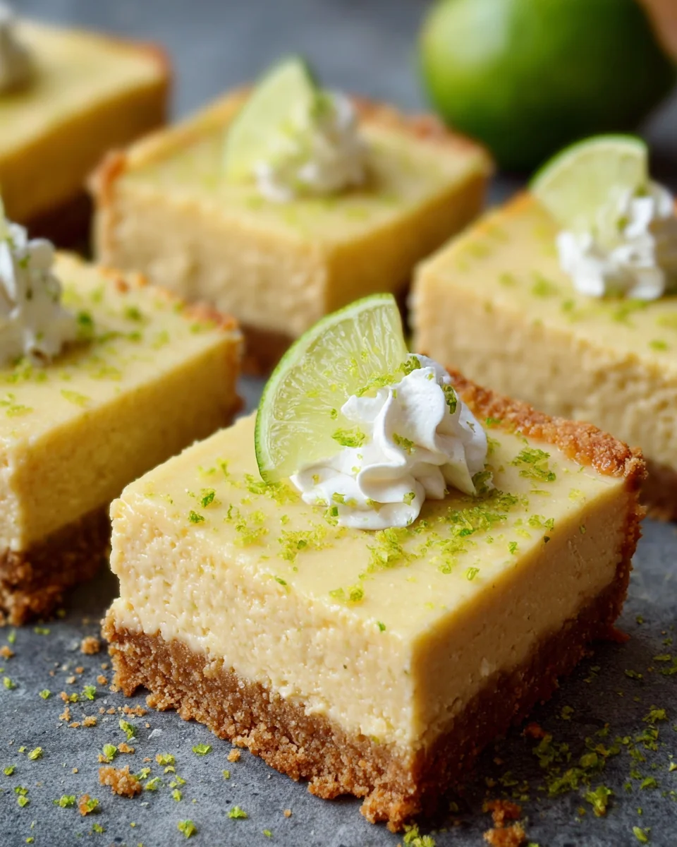 Key Lime Pie Bars