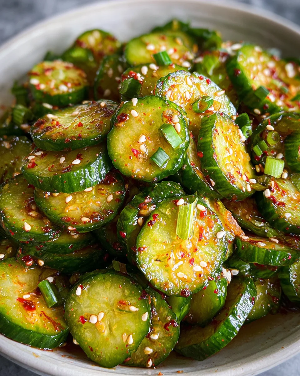 Korean Cucumber Salad