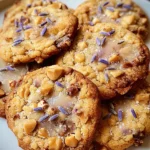 Lavender Honey Crunch Cookies