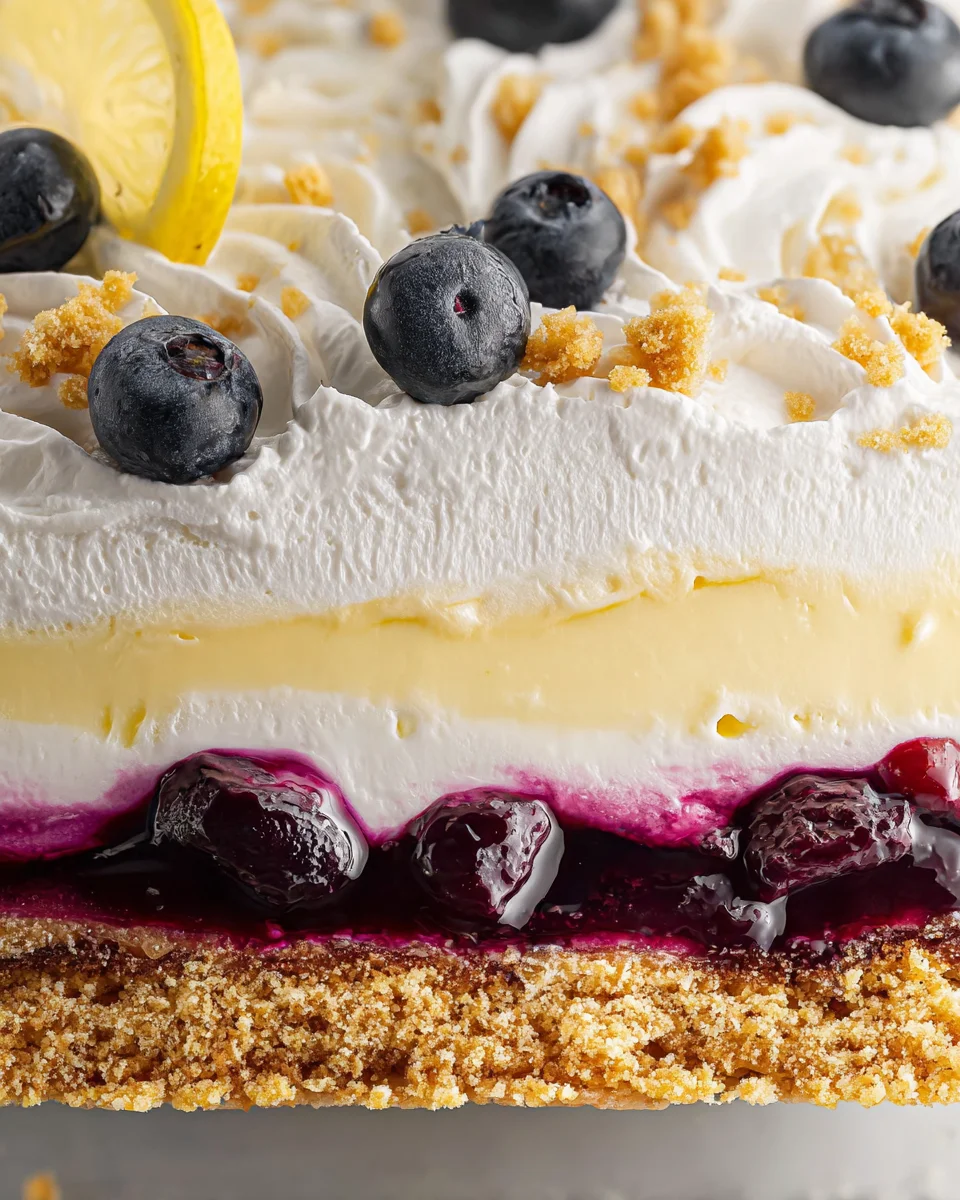 Lemon Blueberry Delight
