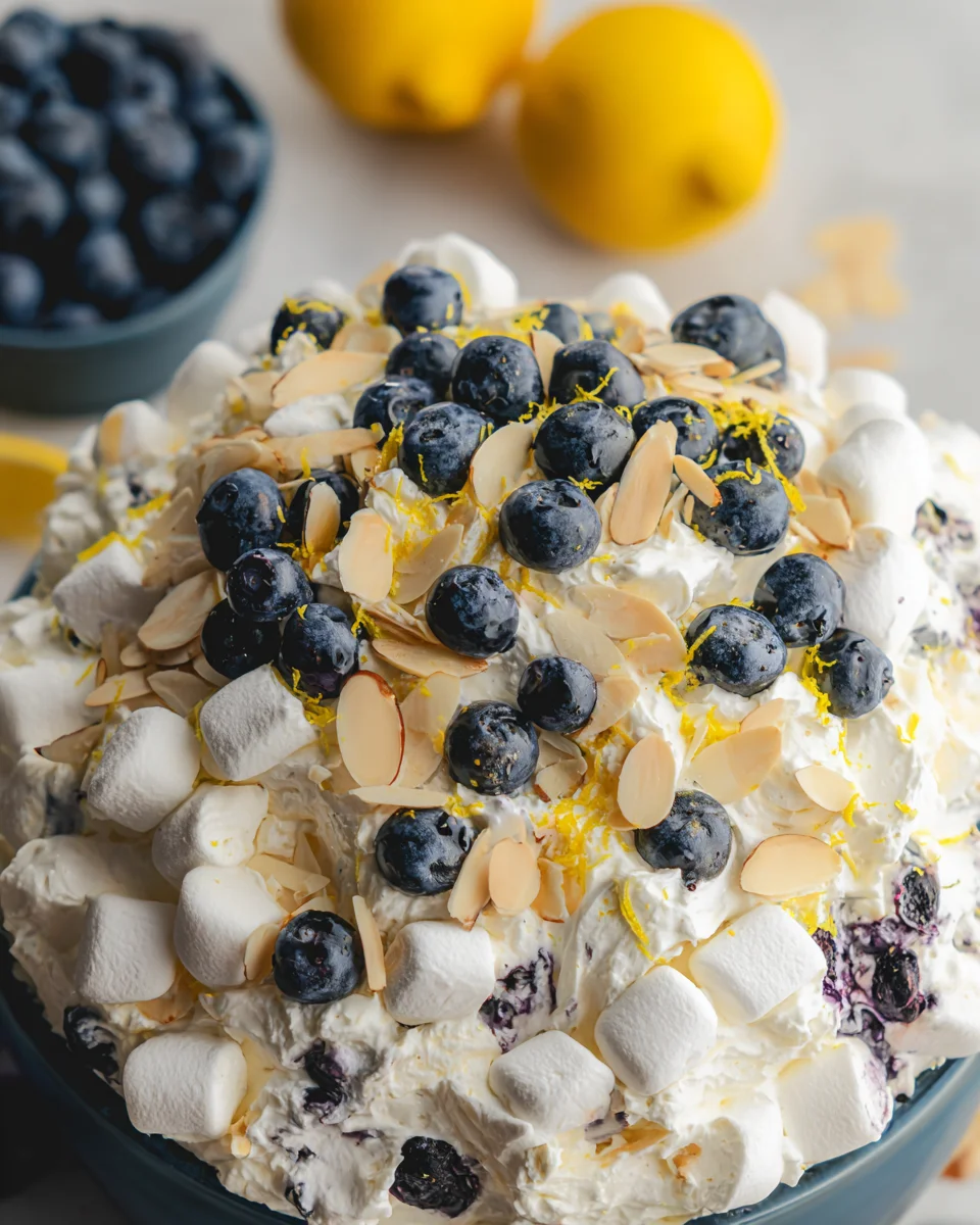 Lemon Blueberry Fluff