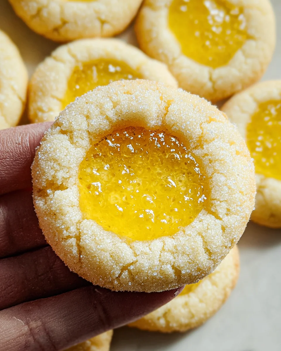 Lemon Curd Cookies Recipe