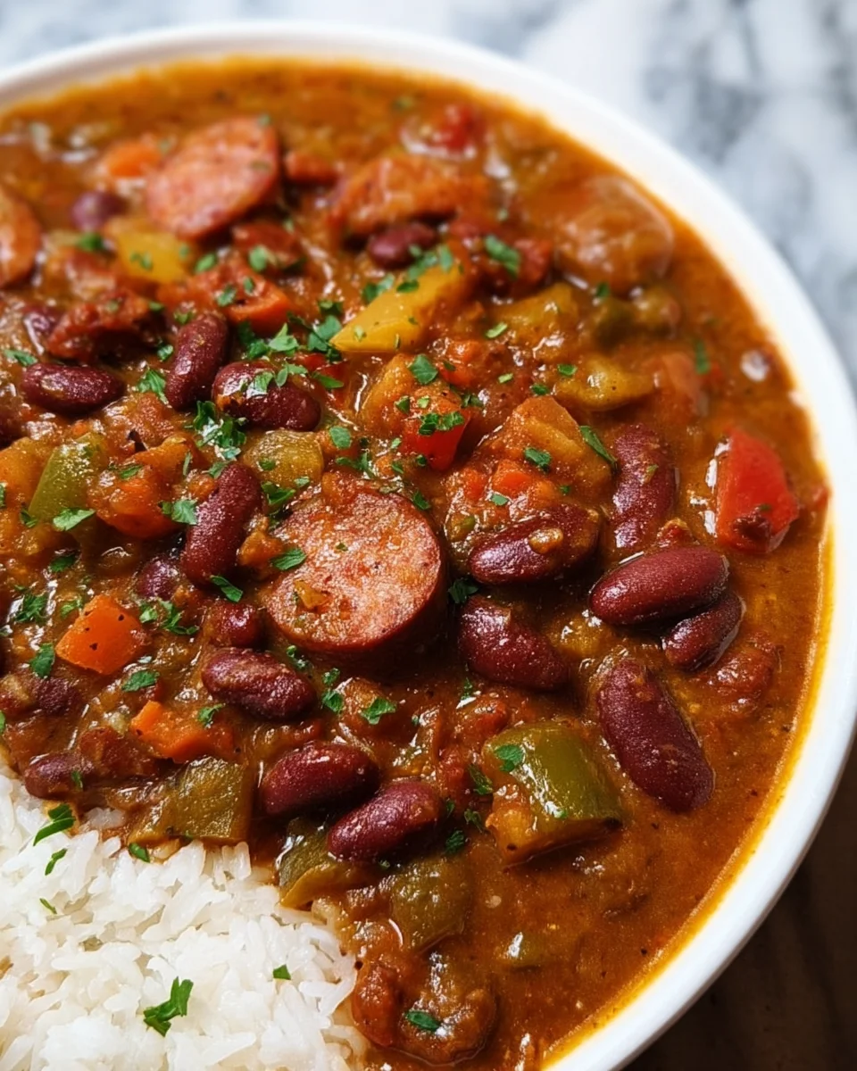 Louisiana-style Vegan Red Beans and Rice
