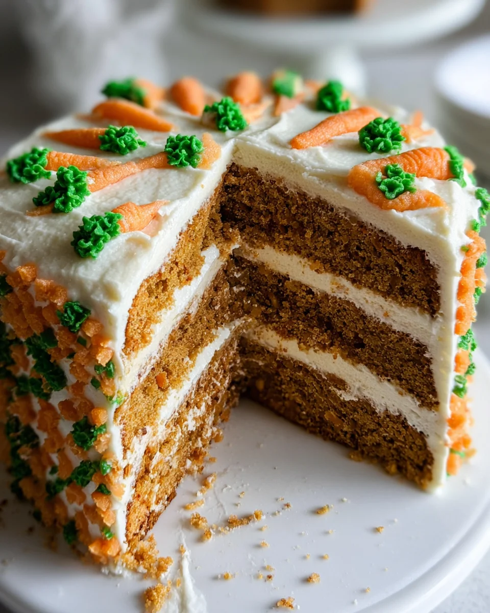 MOIST Vegan Carrot Cake Recipe with Cream Cheese Frosting 30 MOIST