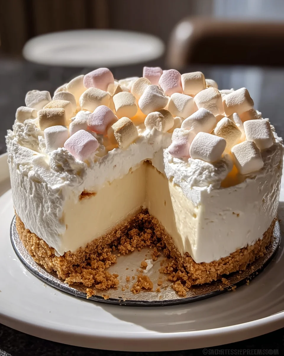 Marshmallow Cheesecake 18 Marshmallow