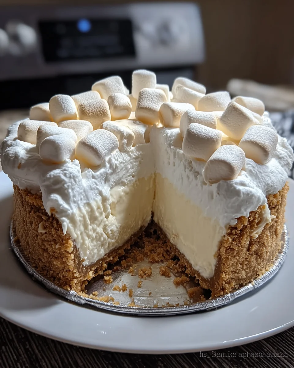 Marshmallow Cheesecake 19 Marshmallow
