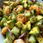 Mediterranean Keto Shrimp Salad