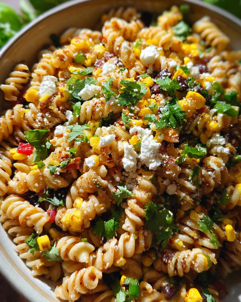 Mexican Street Corn Pasta Salad