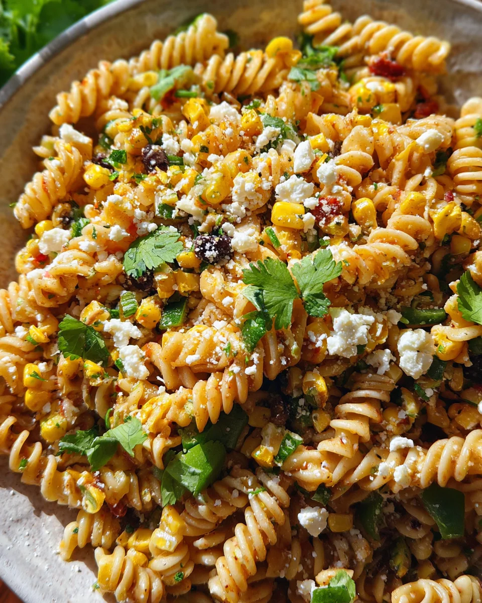 Mexican Street Corn Pasta Salad 17 Mexican