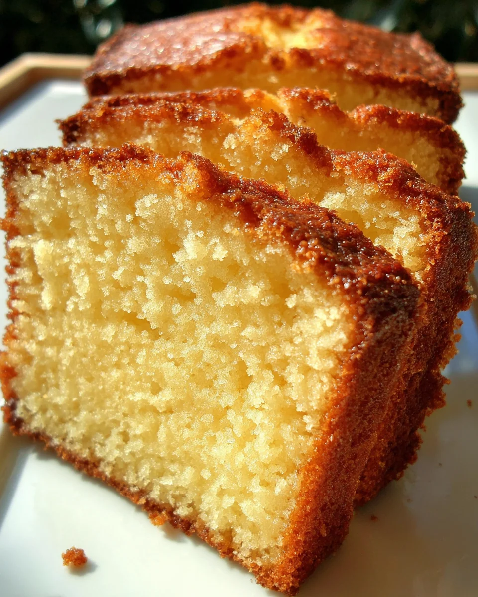 Moist Vanilla Pound 20 Moist