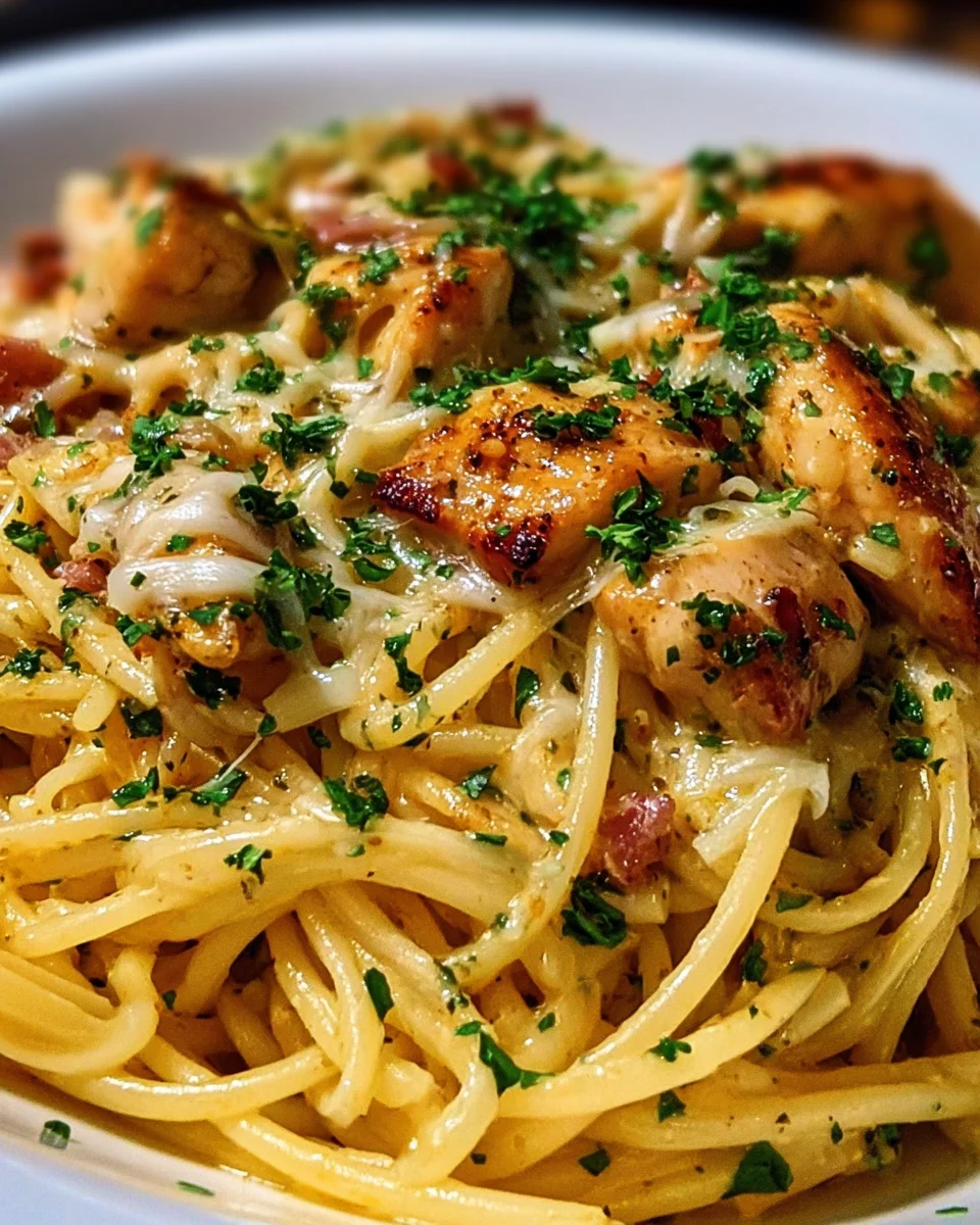 Monterey Chicken Spaghetti