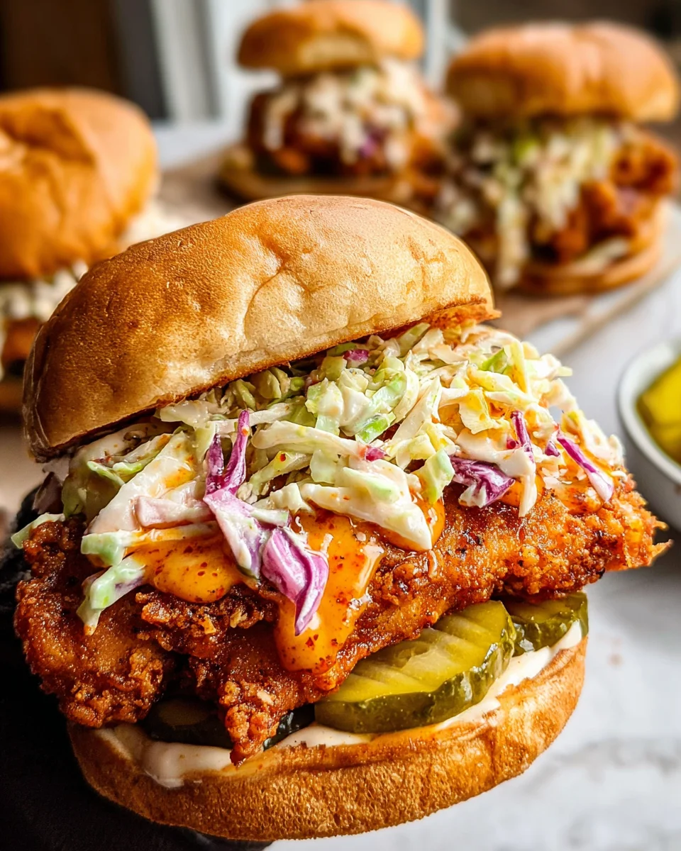Nashville Hot Chicken Sandwiches