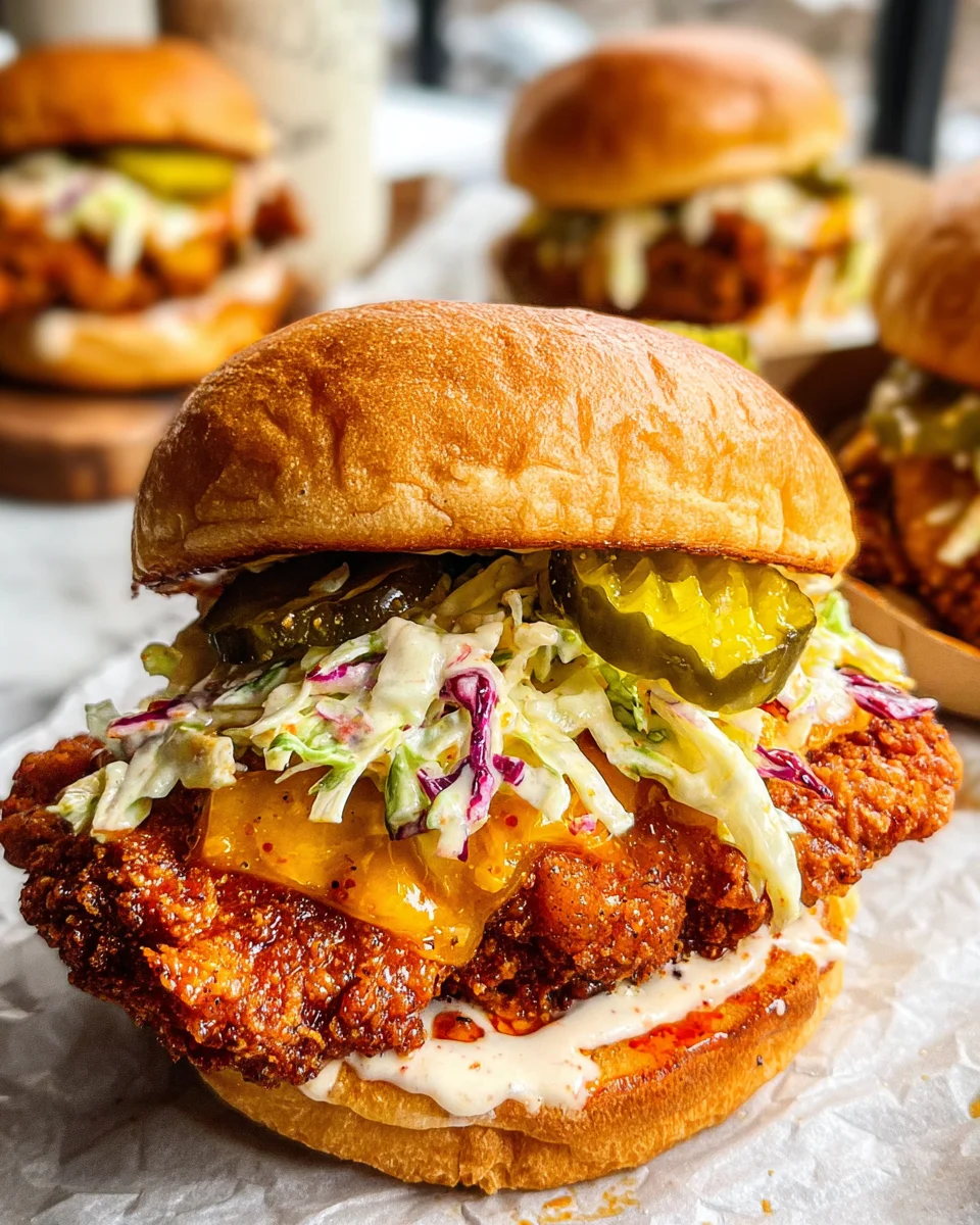 Nashville Hot Chicken Sandwiches 23 Nashville