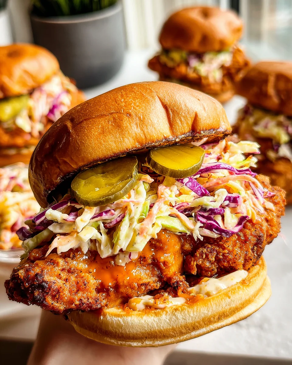 Nashville Hot Chicken Sandwiches 24 Nashville