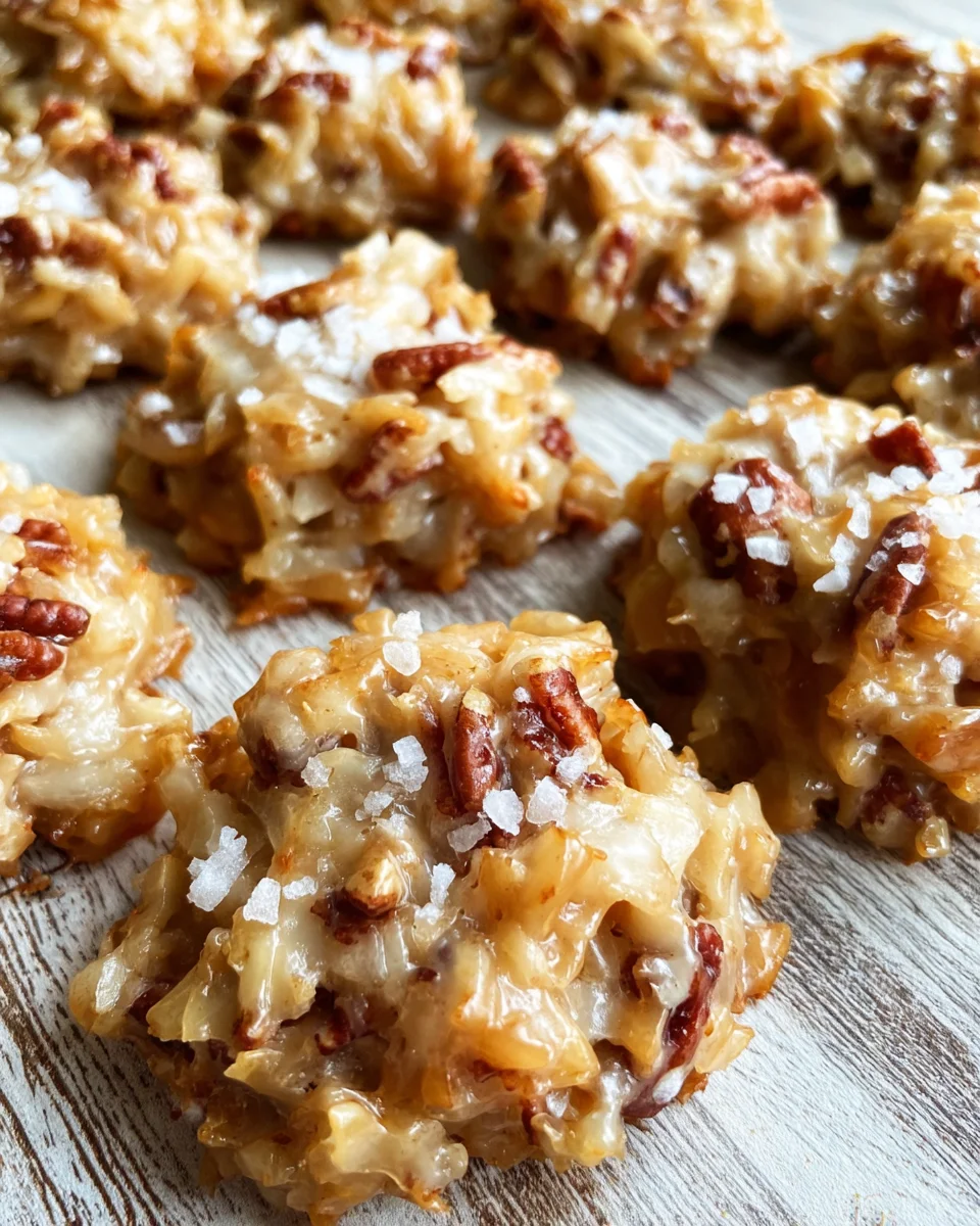 No-Bake Coconut Praline Cookies 21 No-Bake