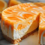 No-Bake Orange Creamsicle Cheesecake