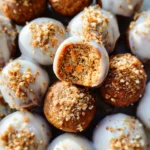 No Bake Carrot Cake Bites