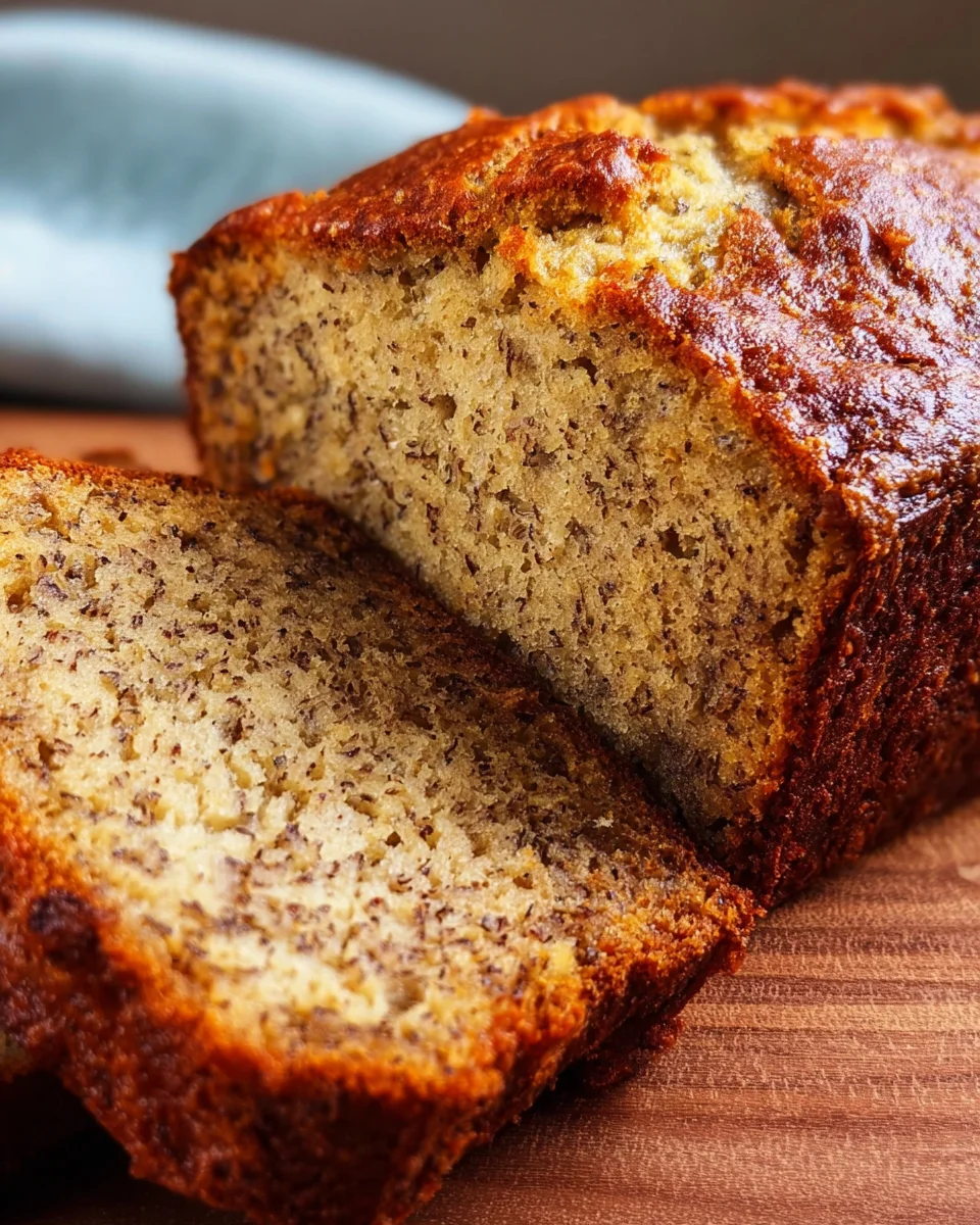 Old Fashioned Banana Bread