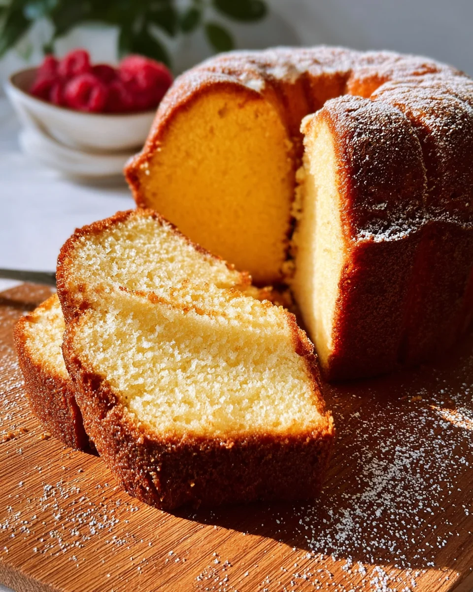 Old Fashioned Pound Cake