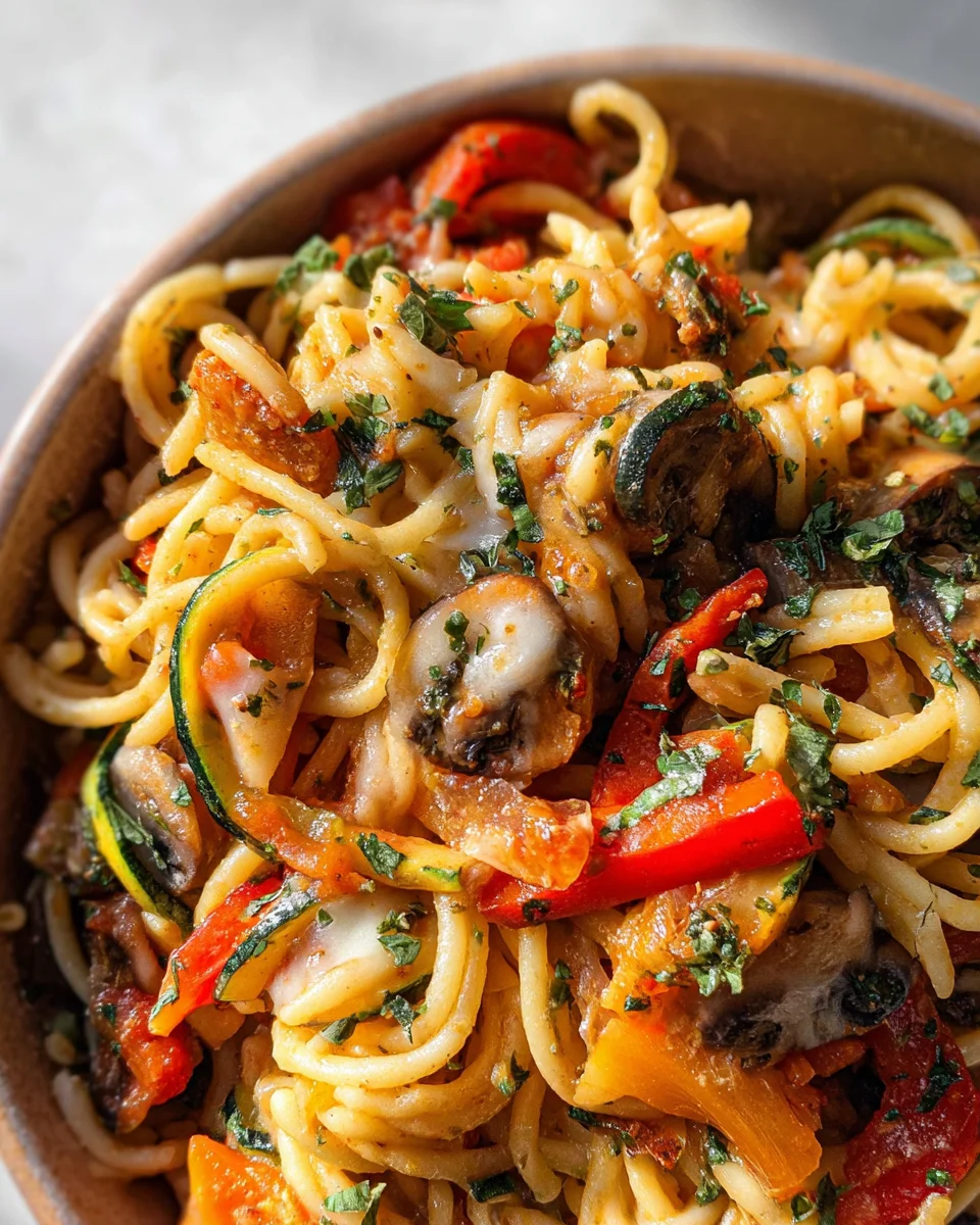 One-Pot Veggie Pasta