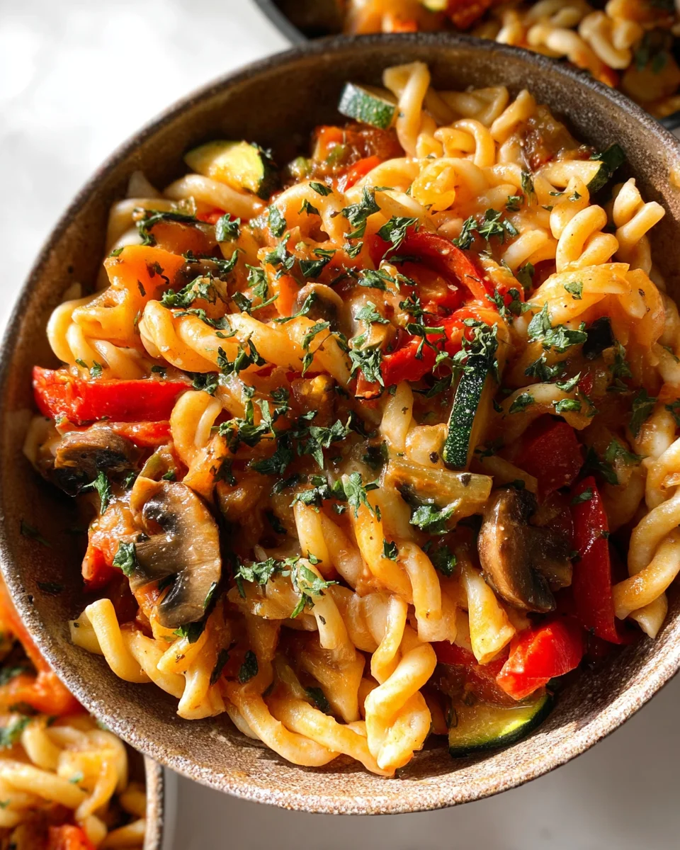 One-Pot Veggie Pasta 24 One-Pot