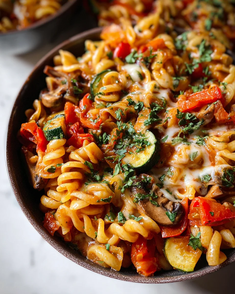 One-Pot Veggie Pasta 25 One-Pot