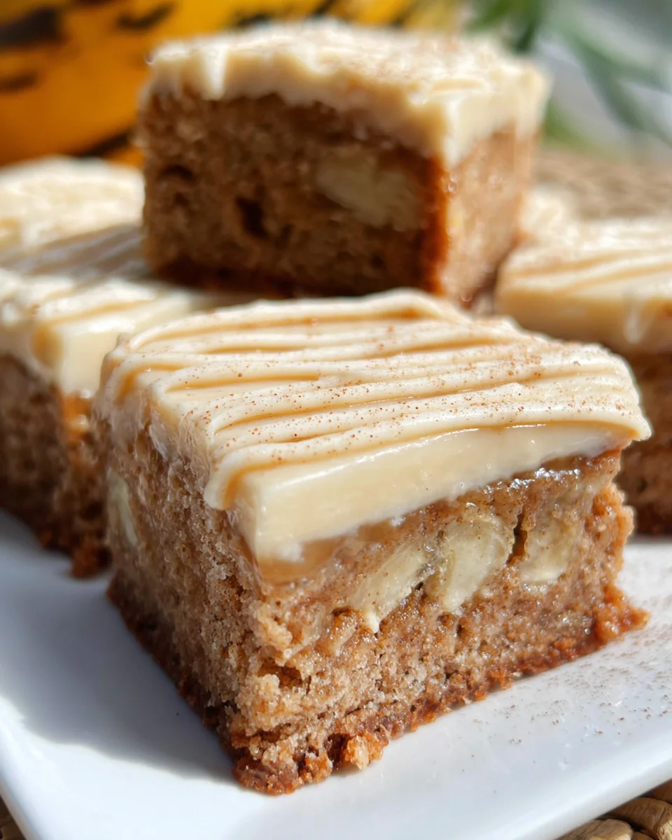 Ooey Gooey Banana Bars 22 Ooey