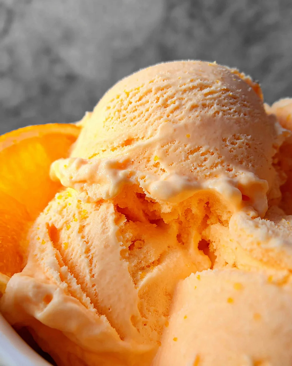 Orange Ice Cream