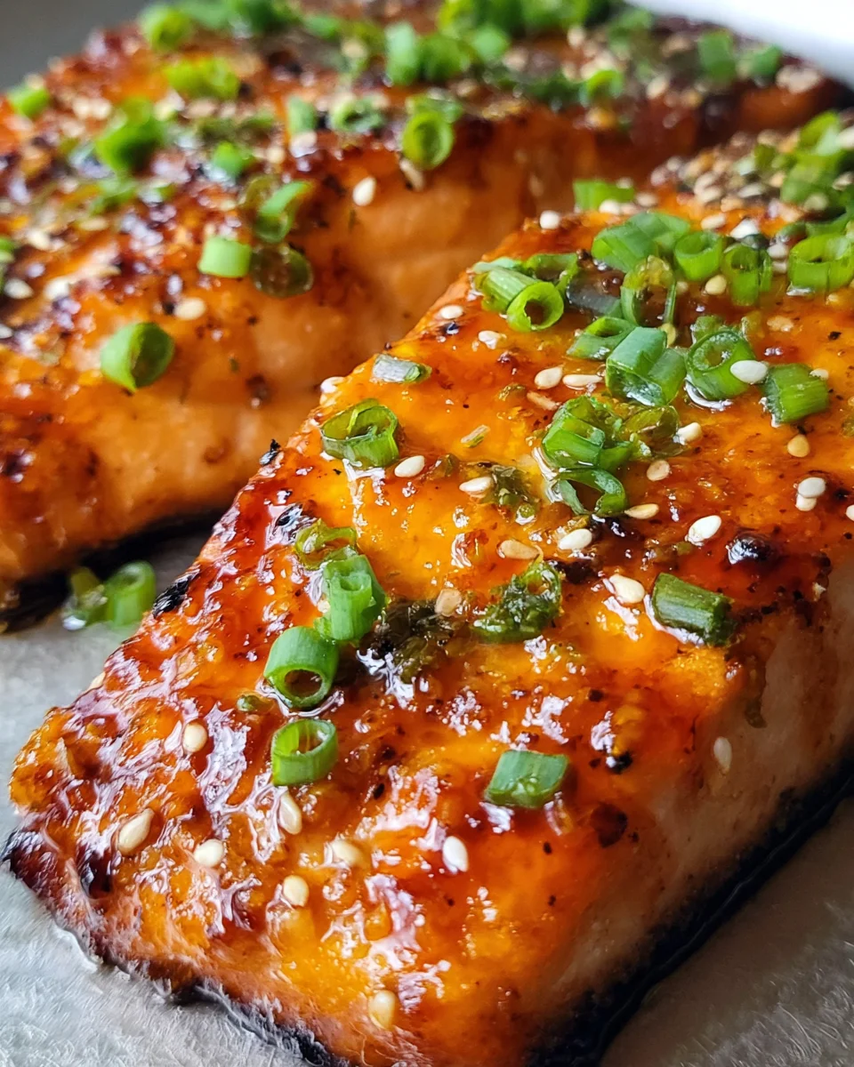 Orange Teriyaki Salmon