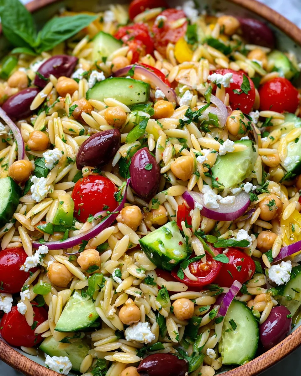 Orzo Pasta Salad