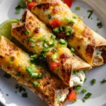 Oven Baked Chicken Taquitos Recipe